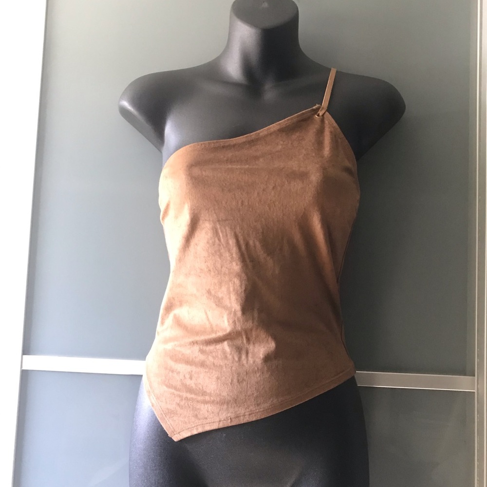Suede top